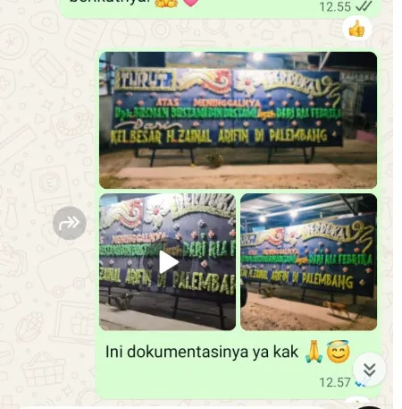 Pengiriman Papan Bunga Duka Palmerah