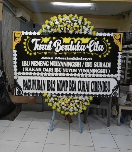 Papan Bunga Duka Palmerah