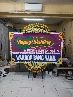 Papan Bunga di Palmerah