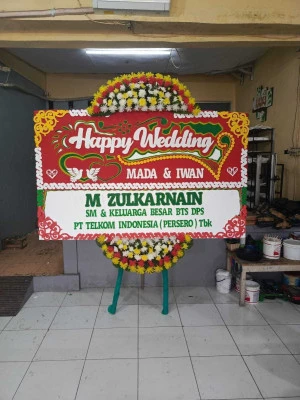 Papan Bunga di Palmerah
