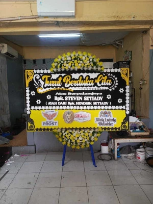Papan Bunga di Palmerah