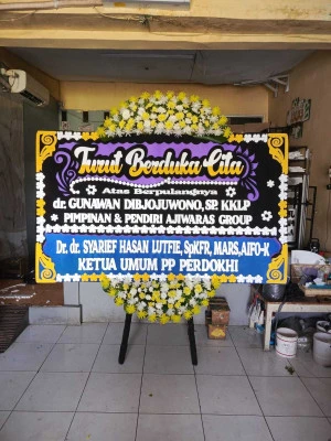 Papan Bunga di Palmerah